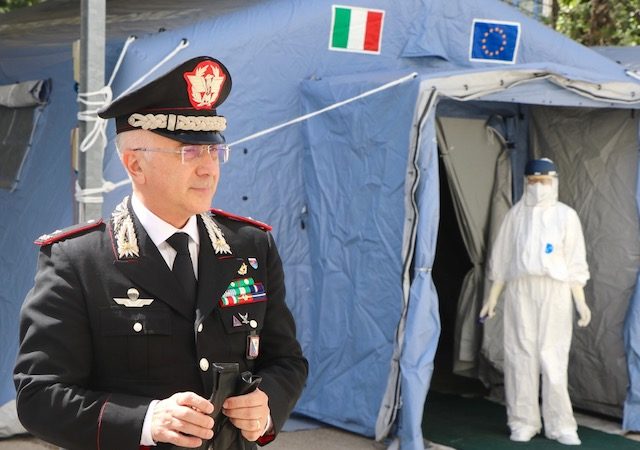 carabinieri tamponi asp